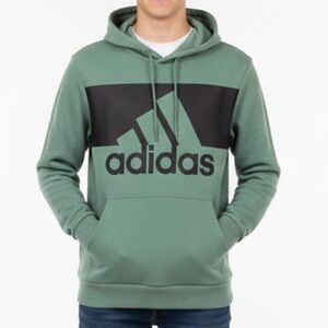 Adidas Kids Teal Green Hoodie Sweater Size Large 14/16